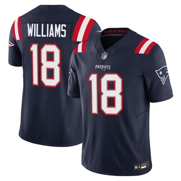 Mens or Youths Choose Kyle Williams Navy Vapor Jersey Stitched